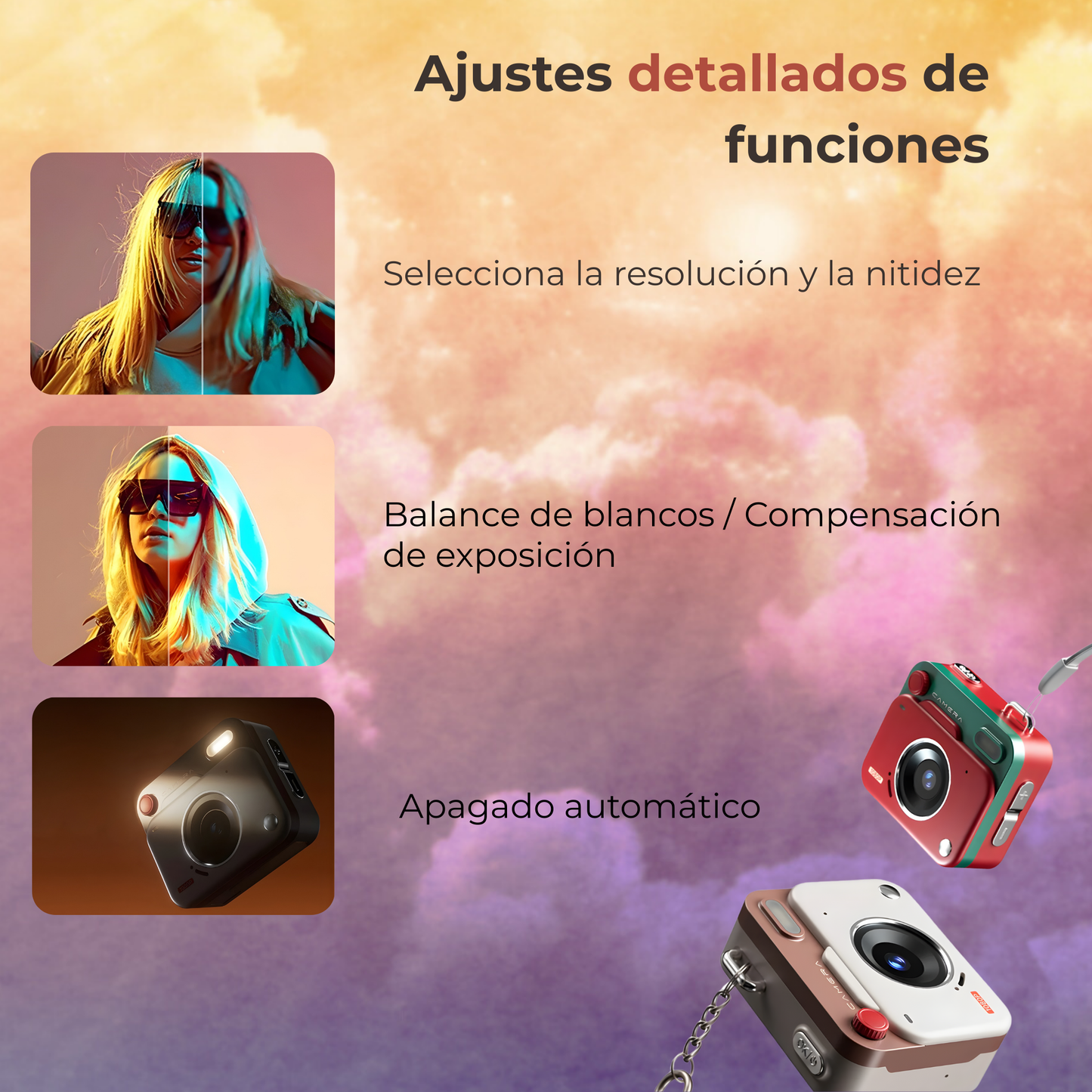 Mini Cámara HD Y6000